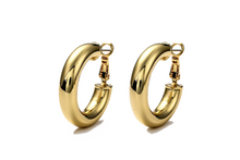 Load image into Gallery viewer, Jumbo Gold Hoops
