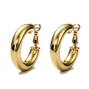 Jumbo Gold Hoops
