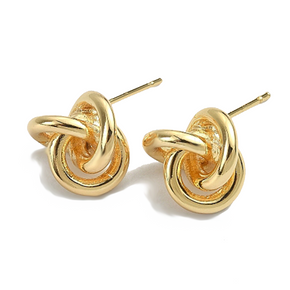 Twisted Stud Earrings