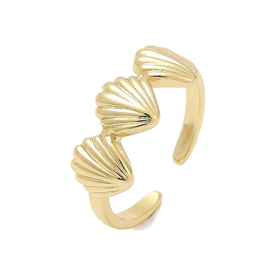 Triple Shell Ring