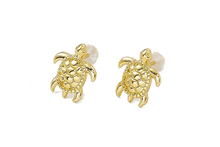 Load image into Gallery viewer, Turtle Stud Earrings
