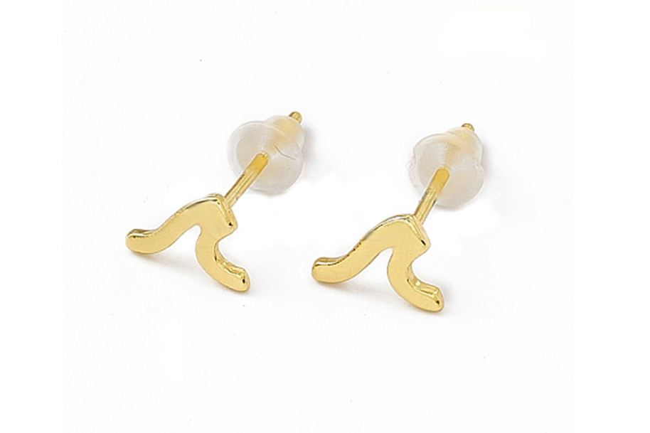 Wave Stud Earrings