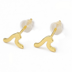 Wave Stud Earrings