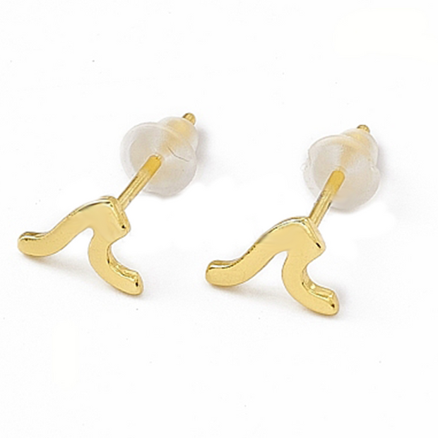 Wave Stud Earrings