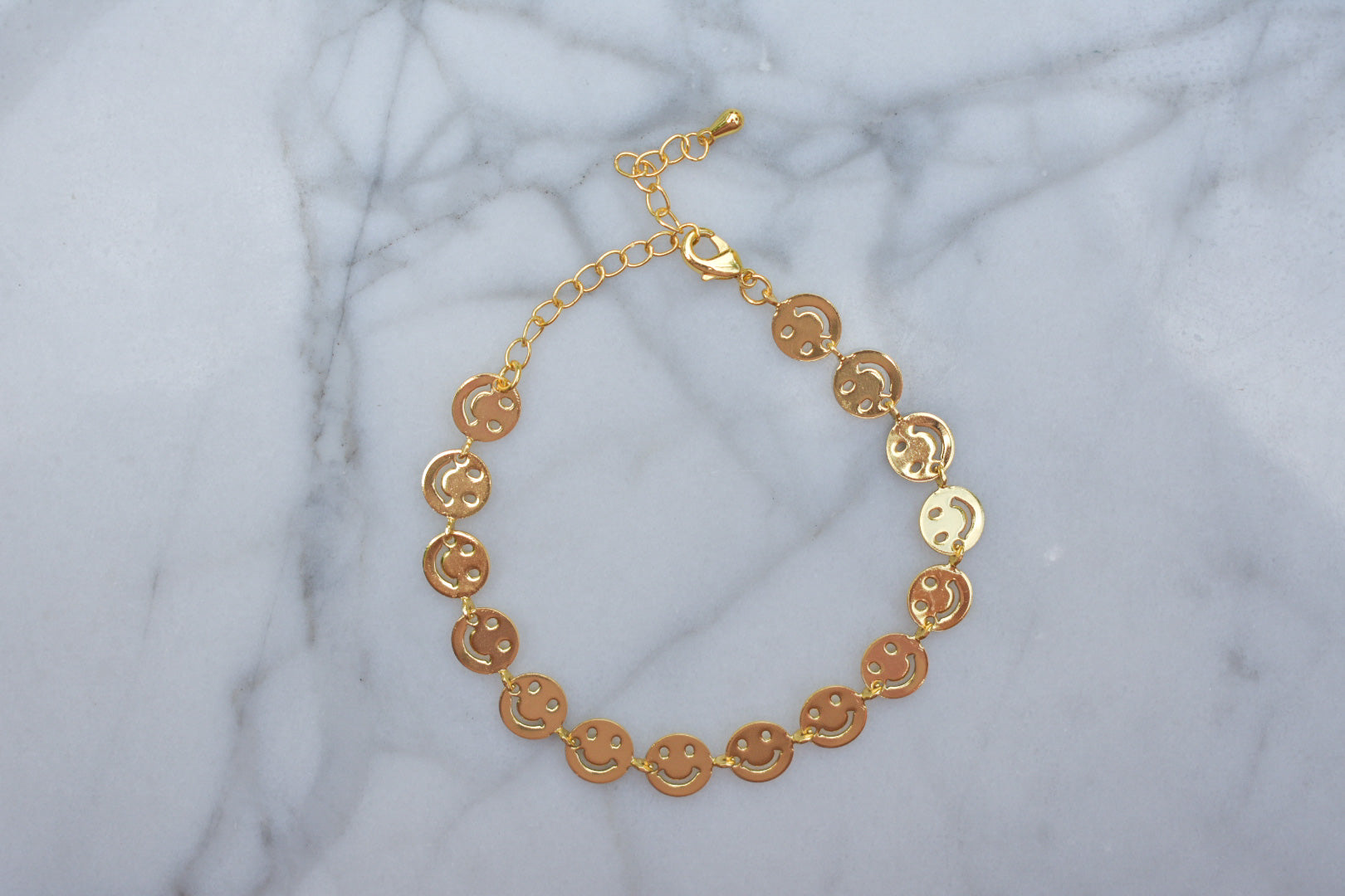 Smiley Chain Bracelet
