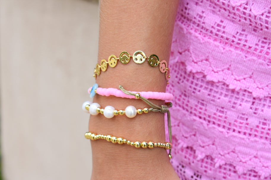 Smiley Chain Bracelet