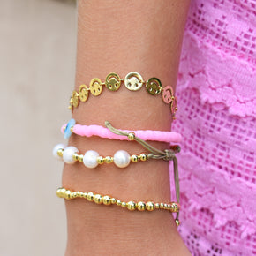 Smiley Chain Bracelet