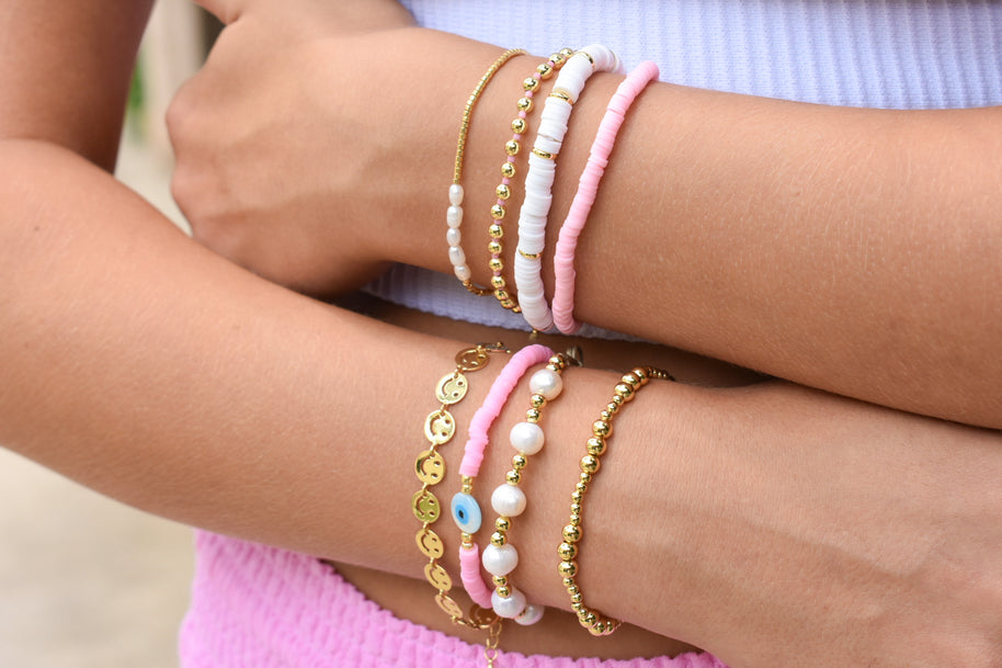 Smiley Chain Bracelet