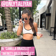 Infinity Gold Bracelet