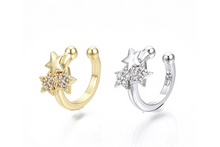 Load image into Gallery viewer, Triple Star Ear Cuff
