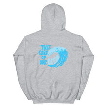 Load image into Gallery viewer, Take Care Of Our Ocean Hoodies (White)
