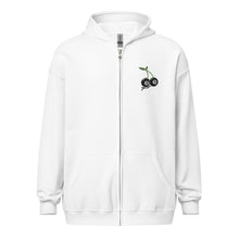 Load image into Gallery viewer, Cherry 8-ball Embroidered Zip-up
