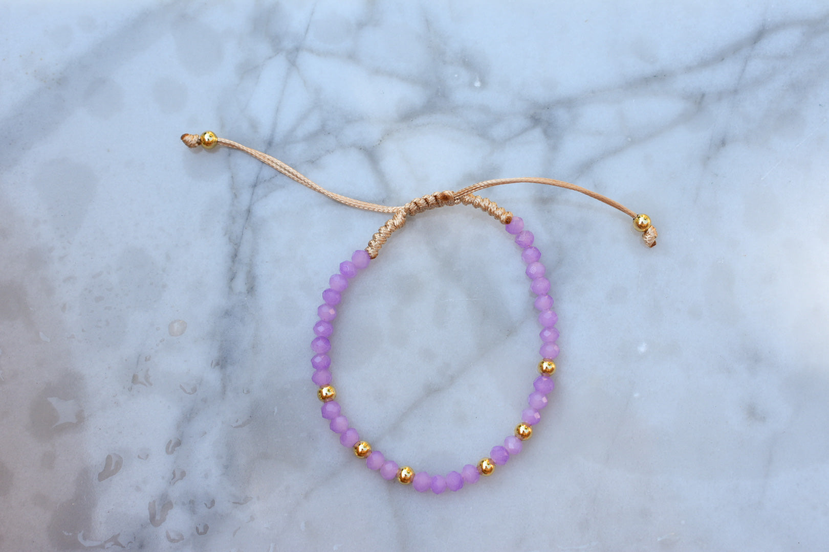 Purple Gem Bracelet