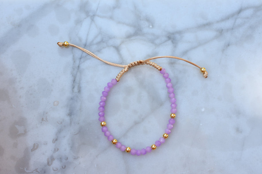 Purple Gem Bracelet