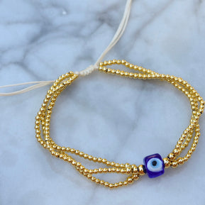 Evil Eye Beaded Bracelet