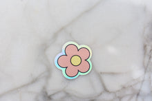 Load image into Gallery viewer, Flower holographic sticker
