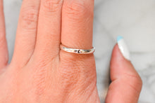 Load image into Gallery viewer, Sterling silver adjustable Moon band ring
