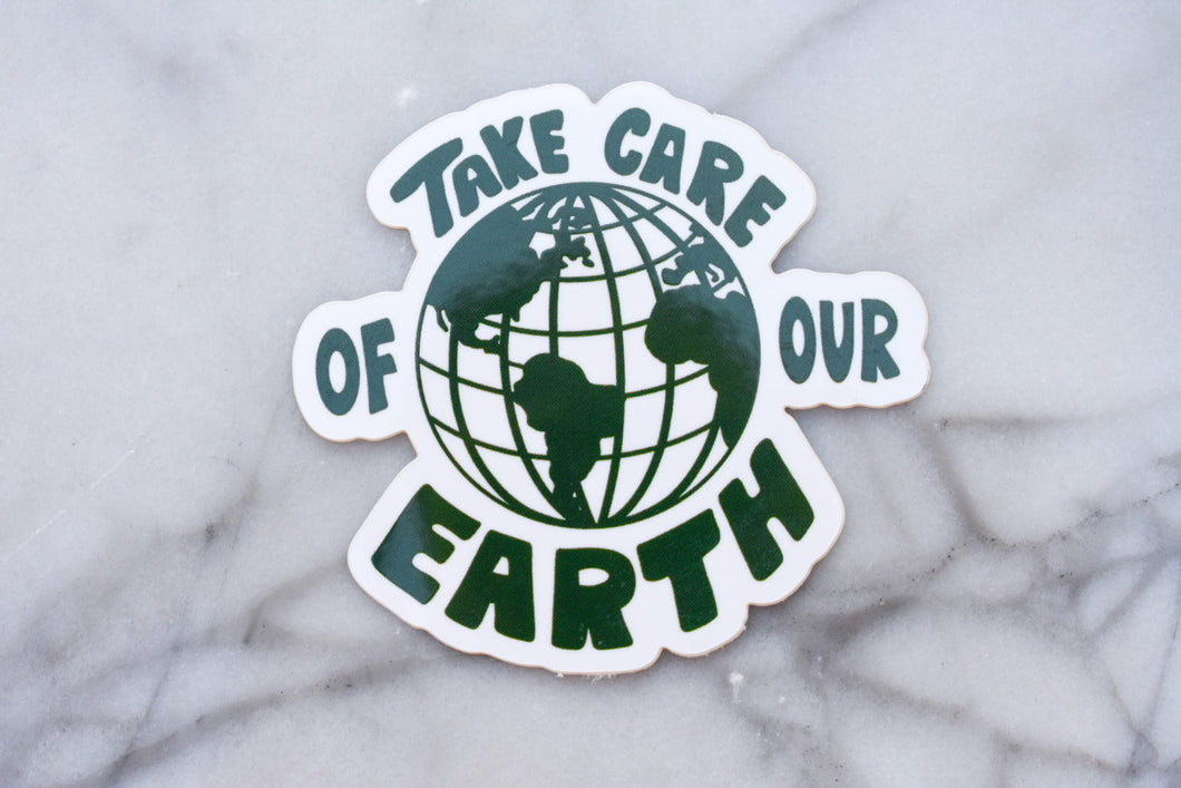 Take Care of Our Earth Sticker