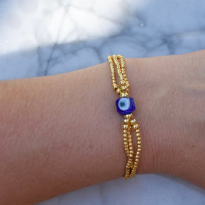 Evil Eye Beaded Bracelet