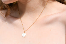 Load image into Gallery viewer, Sea Shell Heart Necklace
