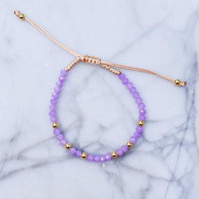 Purple Gem Bracelet