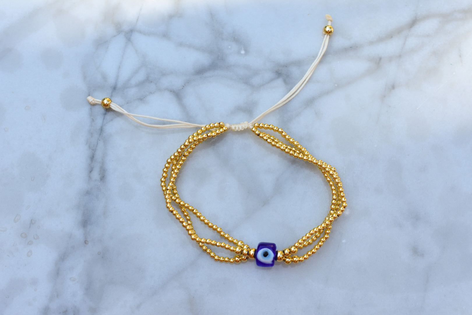 Evil Eye Beaded Bracelet