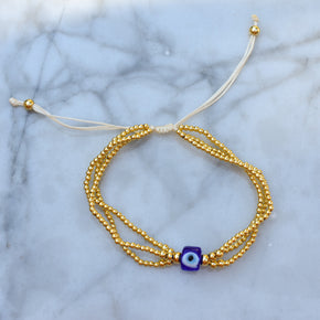 Evil Eye Beaded Bracelet