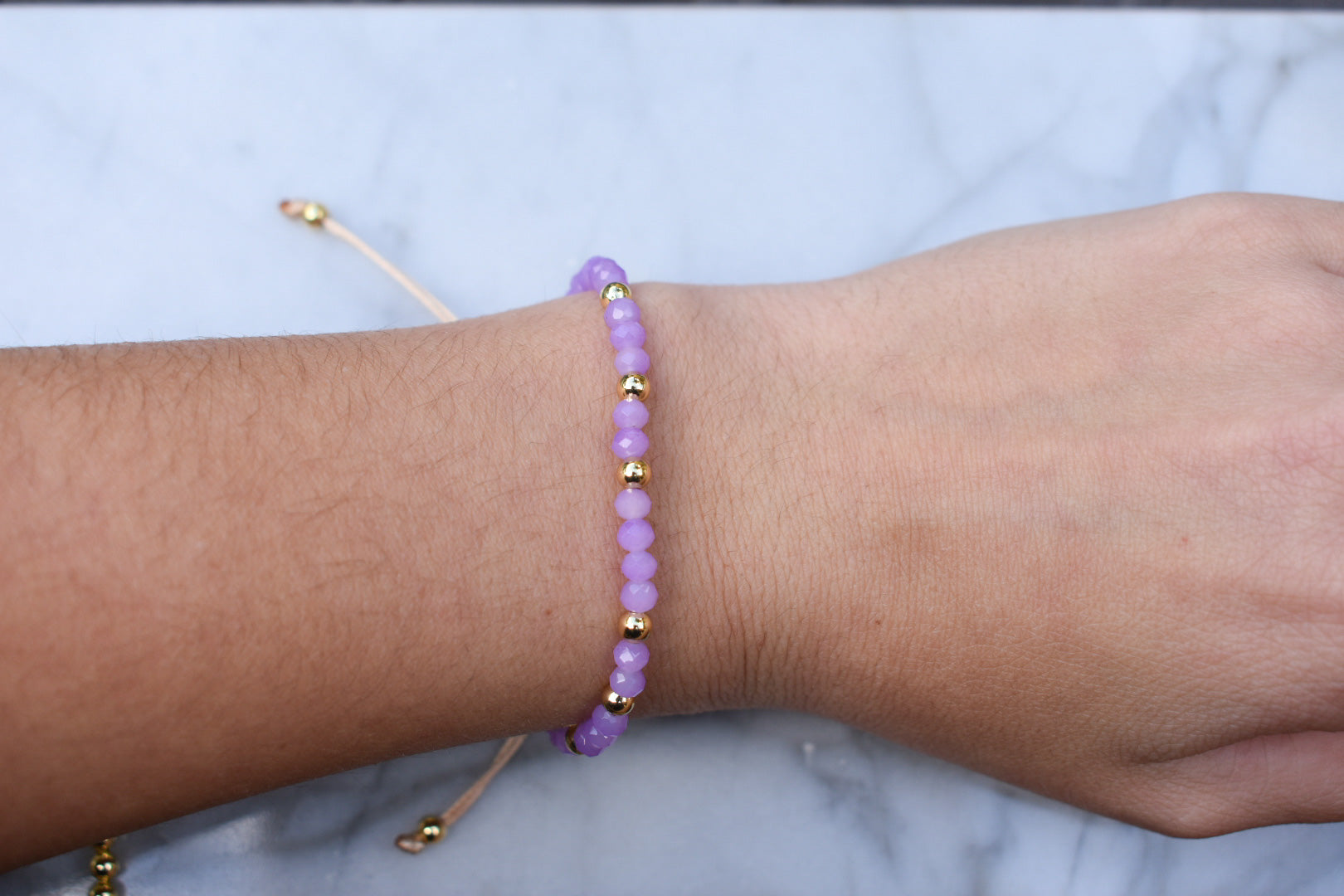 Purple Gem Bracelet