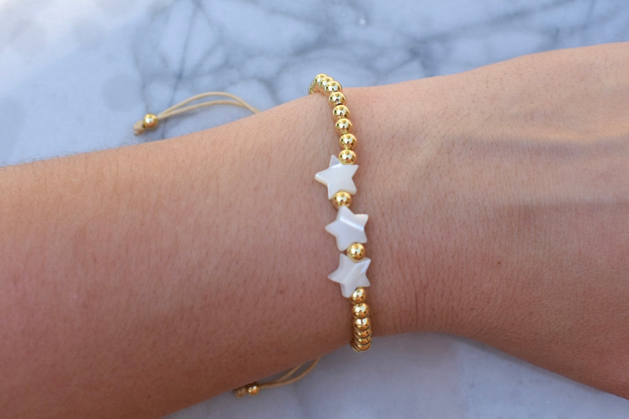 Three Star Bracelet