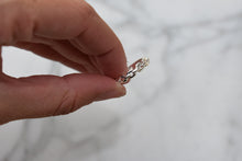 Load image into Gallery viewer, Sterling silver adjustable chain ring
