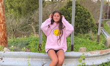 Load image into Gallery viewer, Pink “Do What Makes You Happy” Hoodie
